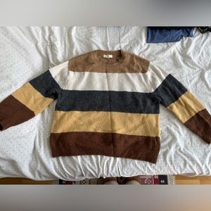H&M Striped Sweater Size Medium